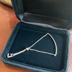 14k white gold bracelet